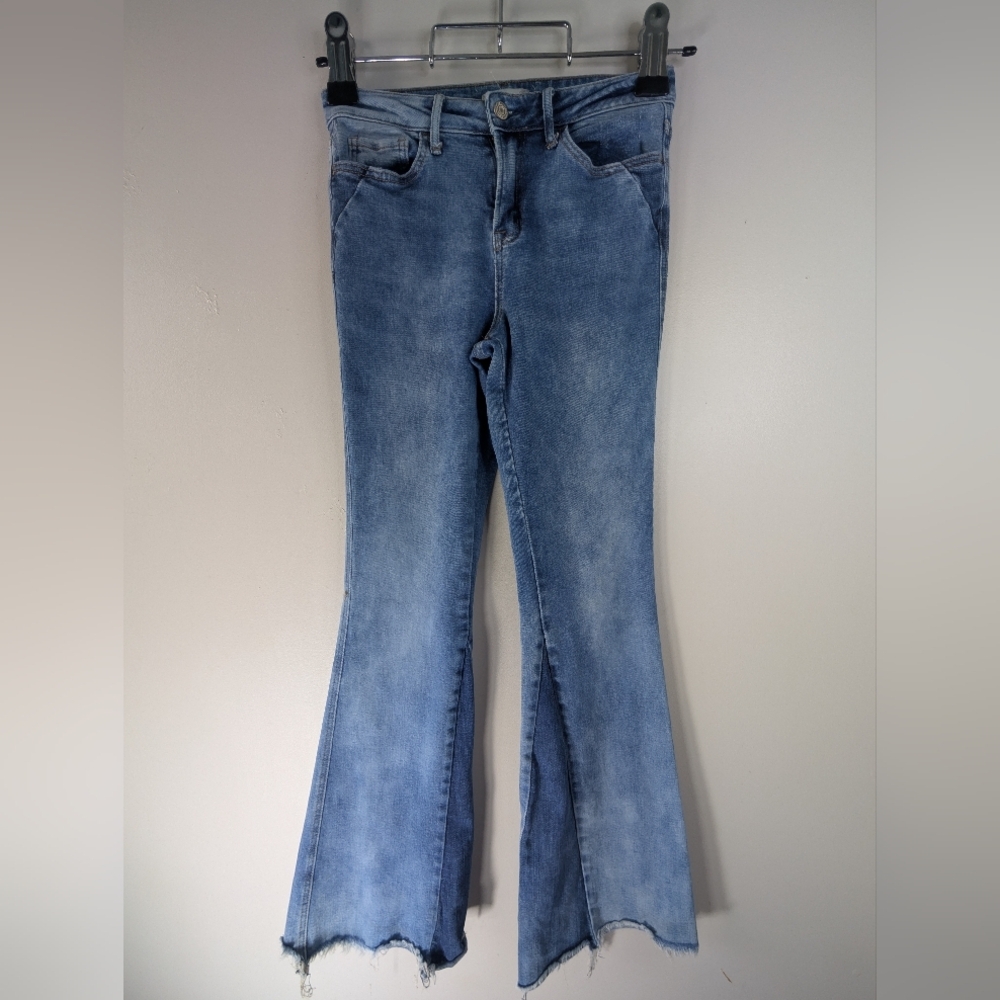 Women's Alter'd State Blue Flared Jeans Size 27